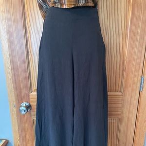 Capri wide leg pant